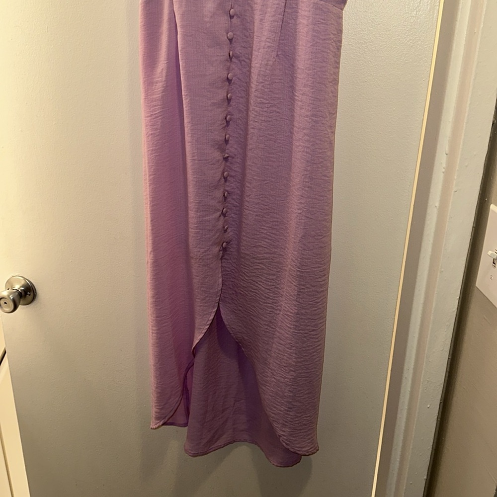 Purple tank top highlow dress ! - Picture 3 of 6